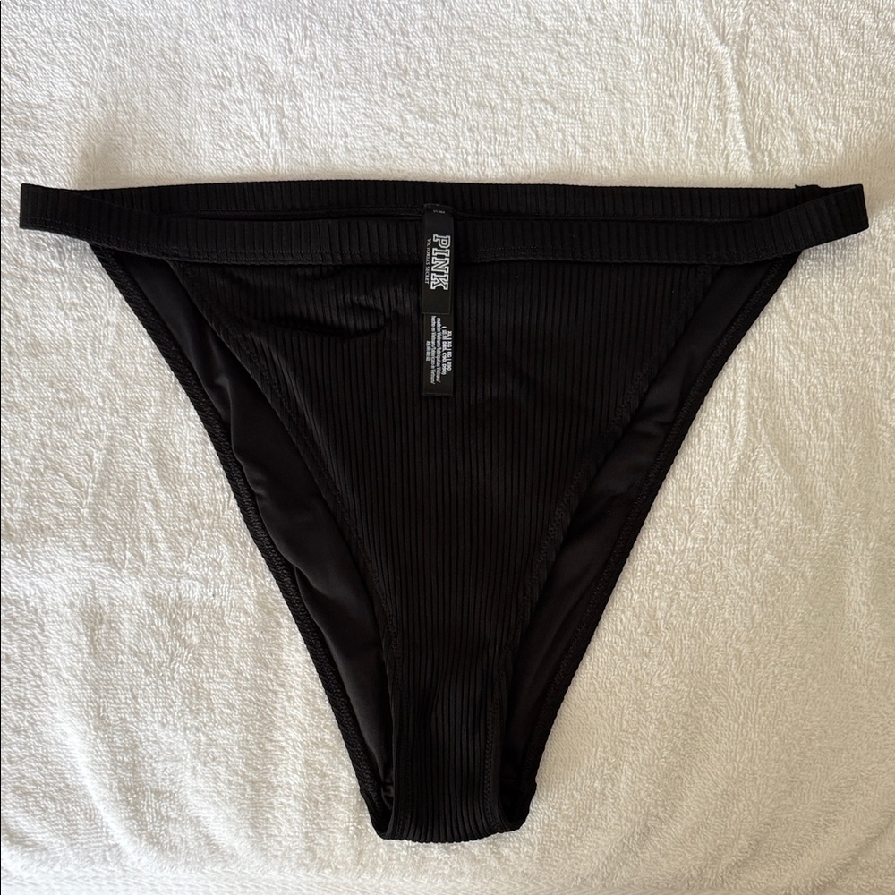 PINK Victoria's Secret Black Bikini Bottom